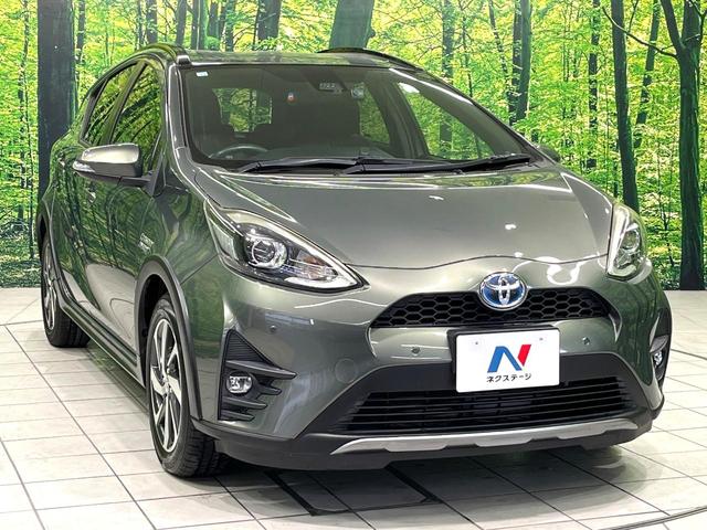 アクア クロスオーバー　グラム　純正ナビ　バックカメラ　セーフティセンス　スマートキー　前席シートヒーター　ＬＥＤヘッドランプ　オートライト　ＥＴＣ　ドライブレコーダー　ハーフレザーシート　ステアリングスイッチ　禁煙車（16枚目）