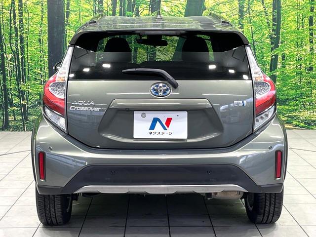 アクア クロスオーバー　グラム　純正ナビ　バックカメラ　セーフティセンス　スマートキー　前席シートヒーター　ＬＥＤヘッドランプ　オートライト　ＥＴＣ　ドライブレコーダー　ハーフレザーシート　ステアリングスイッチ　禁煙車（61枚目）