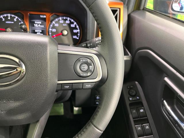 タフト Gターボ 9インチSDナビ ガラスルーフ バックカメラ 衝突被害軽減システム レーダークルーズ 禁煙車 コーナーセンサー スマートキー LEDヘッド 純正15インチアルミ オートハイビーム 車線逸脱警報(6枚目)