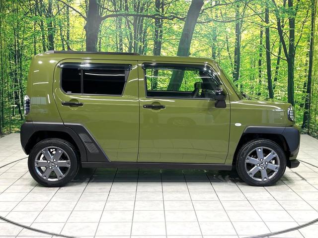 タフト Gターボ 9インチSDナビ ガラスルーフ バックカメラ 衝突被害軽減システム レーダークルーズ 禁煙車 コーナーセンサー スマートキー LEDヘッド 純正15インチアルミ オートハイビーム 車線逸脱警報(43枚目)