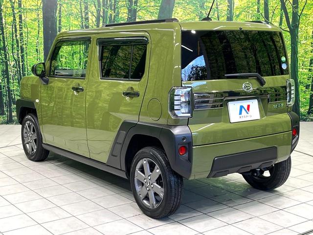 タフト Gターボ 9インチSDナビ ガラスルーフ バックカメラ 衝突被害軽減システム レーダークルーズ 禁煙車 コーナーセンサー スマートキー LEDヘッド 純正15インチアルミ オートハイビーム 車線逸脱警報(45枚目)