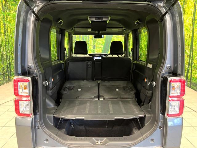 普段のお買い物や通勤、送迎等に十分な荷室スペースを確保しております。セカンドシートを倒すと、大きな荷物の積載も可能です♪