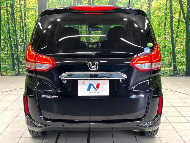 フリードハイブリッド ハイブリッド・Ｇホンダセンシング　純正ナビ　両側電動スライドドア　衝突軽減装置　ドラレコ　スマートキー　ＬＥＤヘッド　ＥＴＣ　オートハイビーム　車線逸脱警報　オートライト　オートエアコン　Ｂｌｕｅｔｏｏｔｈ　ＣＤ／ＤＶＤ再生　禁煙（16枚目）