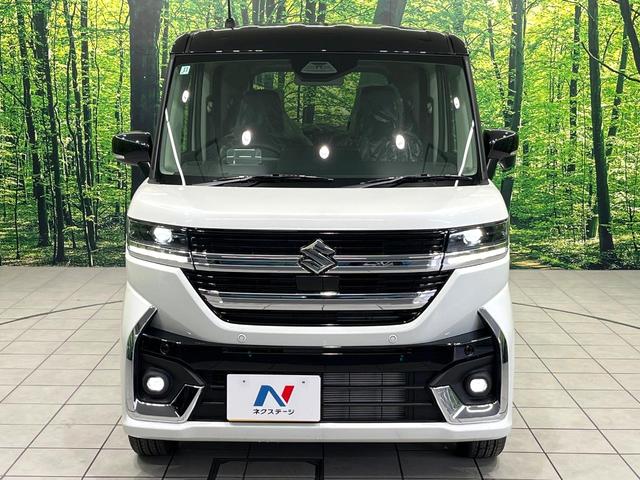 スペーシアカスタム ハイブリッドXSターボ 届出済未使用車 セーフティサポート 両側パワースライドドア 前席シートヒーター ステアリングヒーター アダプティブクルーズコントロール ヘッドアップディスプレイ スマートキー プッシュスタート(14枚目)