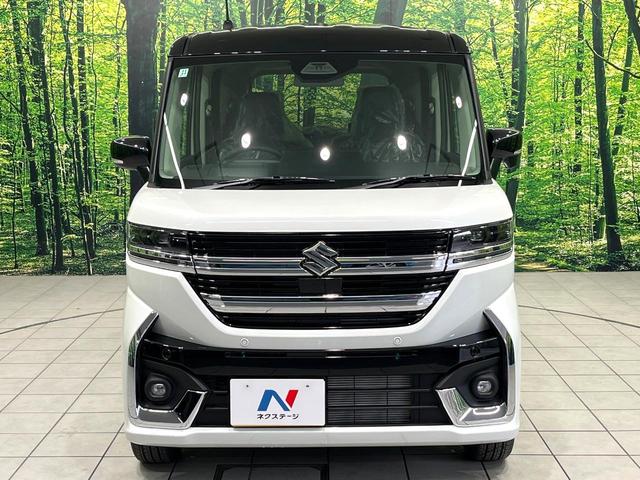 スペーシアカスタム ハイブリッドXSターボ 届出済未使用車 セーフティサポート 両側パワースライドドア 前席シートヒーター ステアリングヒーター アダプティブクルーズコントロール ヘッドアップディスプレイ スマートキー プッシュスタート(24枚目)