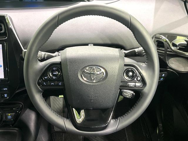 プリウス Sツーリングセレクション 純正9型ナビ モデリスエアロ 衝突被害軽減システム クルーズコントロール コーナーセンサー 100V電源 LEDヘッドライト ビルトインETC オートハイビーム 車線逸脱警報 オートライト(11枚目)