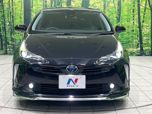 プリウス Sツーリングセレクション 純正9型ナビ モデリスエアロ 衝突被害軽減システム クルーズコントロール コーナーセンサー 100V電源 LEDヘッドライト ビルトインETC オートハイビーム 車線逸脱警報 オートライト(14枚目)