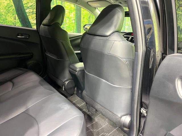 プリウス Sツーリングセレクション 純正9型ナビ モデリスエアロ 衝突被害軽減システム クルーズコントロール コーナーセンサー 100V電源 LEDヘッドライト ビルトインETC オートハイビーム 車線逸脱警報 オートライト(35枚目)