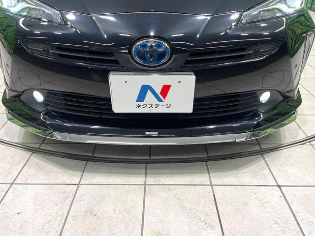 プリウス Sツーリングセレクション 純正9型ナビ モデリスエアロ 衝突被害軽減システム クルーズコントロール コーナーセンサー 100V電源 LEDヘッドライト ビルトインETC オートハイビーム 車線逸脱警報 オートライト(54枚目)