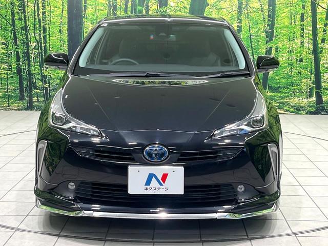 プリウス Sツーリングセレクション 純正9型ナビ モデリスエアロ 衝突被害軽減システム クルーズコントロール コーナーセンサー 100V電源 LEDヘッドライト ビルトインETC オートハイビーム 車線逸脱警報 オートライト(55枚目)