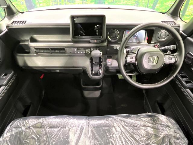 Ｎ－ＢＯＸカスタム ターボコーディネートスタイル　届出済未使用車　両側電動スライドドア　前席シートヒーター　ホンダセンシング　アダプティブクルーズコントロール　電動パーキングブレーキ　スマートキー　アイドリングストップ　純正１５インチアルミ（2枚目）