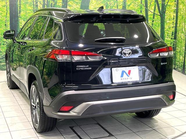 カローラクロス ハイブリッド　Ｚ　１０．５インチディスプレイ　全周囲カメラ　レーダークルーズ　禁煙車　前席シートヒーター　パワーシート　コーナーセンサー　スマートキー　ＬＥＤヘッド　ＥＴＣ２．０　純正１８インチアルミ　オートハイビーム（28枚目）