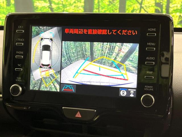 ヤリスクロス ハイブリッドＺ　純正８型ナビ　全周囲カメラ　ヘッドアップディスプレイ　ブラインドスポットモニター　ステアリングヒーター　シートヒーター　パワーシート　ハーフレザーシート　ドライブレコーダー　ＥＴＣ（4枚目）
