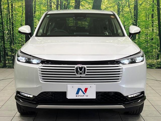 ヴェゼル ｅ：ＨＥＶ　Ｚ　登録済未使用車　ホンダセンシング　純正９型ナビ　マルチビューカメラシステム　ブラインドスポットモニター　パワーバックドア　前席シートヒーター　ハンドルヒーター　電動パーキングブレーキ（14枚目）