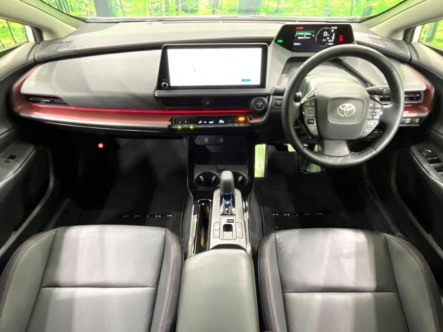 プリウス Ｚ　モデリスタエアロ　純正１２．３型ナビ　パノラミックビューモニター　ブラインドスポットモニター　シートベンチレーション　パワーバックドア　パワーシート　デジタルインナーミラー　ＥＴＣ２．０　禁煙車（2枚目）