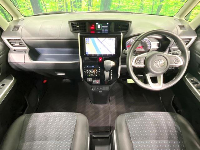 ルーミー カスタムＧ　純正９型ナビ　パノラミックビューモニター　両側電動スライドドア　スマートアシスト　前席シートヒーター　レーダークルーズコントロール　コーナーセンサー　ＥＴＣ　ドライブレコーダー　禁煙車（2枚目）