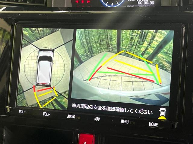 ルーミー カスタムＧ　純正９型ナビ　パノラミックビューモニター　両側電動スライドドア　スマートアシスト　前席シートヒーター　レーダークルーズコントロール　コーナーセンサー　ＥＴＣ　ドライブレコーダー　禁煙車（4枚目）