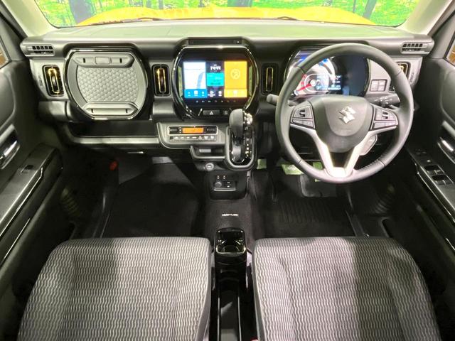 ハスラー ハイブリッドＸ　２トーン　純正９型ナビ　全方位モニター用カメラ　シートヒーター　セーフティサポート　ＬＥＤヘッドランプ　アダプティブクルーズコントロール　ＥＴＣ　ドライブレコーダー　アイドリングストップ　禁煙車（2枚目）
