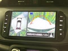 【アラウンドビューモニター】専用のカメラにより、上から見下ろしたような視点で３６０度クルマの周囲を確認することができます☆死角部分も確認しやすく、狭い場所での切り返しや駐車もスムーズに行えます。 4