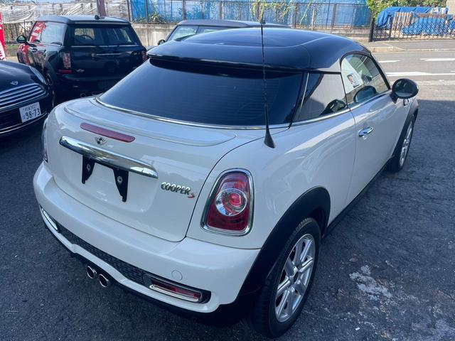 ＭＩＮＩ クーパーＳ　クーペ　後期型　車検整備付き　修復歴無　２ドア　正規ディーラー車　ＥＴＣ　タイミングチェーン　ステムシール交換　ターボ　パドルシフト（47枚目）
