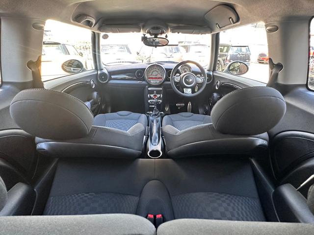 MINI クーパーS 3万キロ台 車検整備付 正規ディーラー車 修復歴無 ドライブレコーダー ETC付き ホワイトルーフ 純正17インチAW パドルシフト タイミングチェーン ステムシール交換(74枚目)