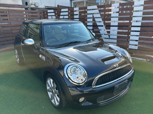 MINI クーパーS ベージュ レザーシート サンルーフ付き シートヒーター ナビ TV ETC 車検整備付 修復歴無 正規ディーラー車 ステムシール タイミングチェーン交換(74枚目)