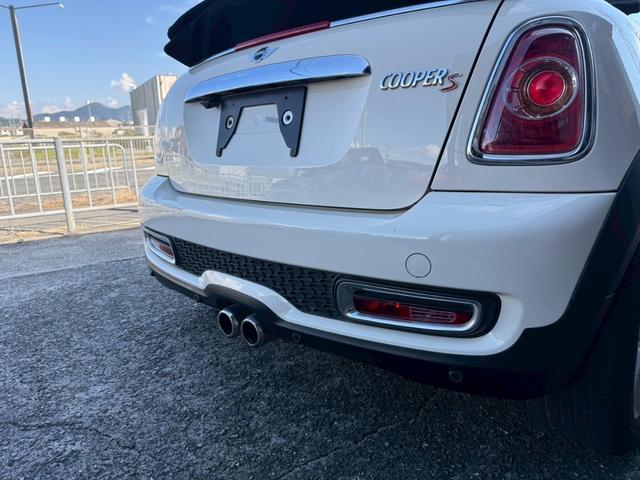 ＭＩＮＩ クーパーＳ　コンバーチブル　６万キロ台　ナビ　ＴＶ付　車検整備付　修復歴無　正規ディーラー車　タイミングチェーン　ステムシール交換（80枚目）