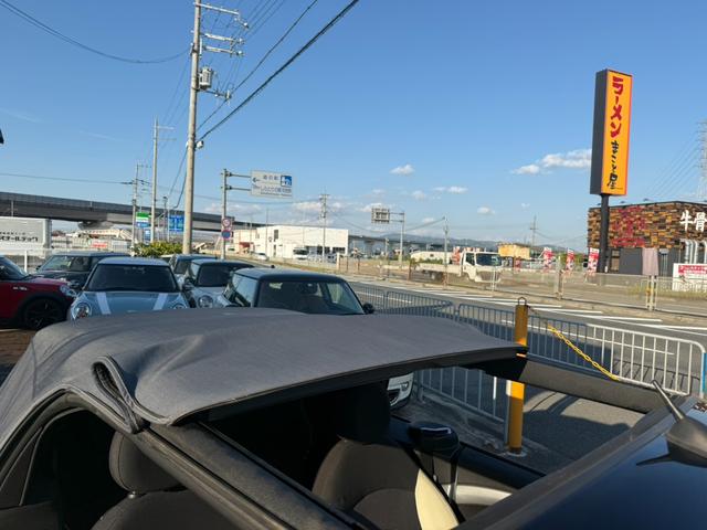 ＭＩＮＩ クーパーＳ　コンバーチブル　車検整備付　ハーフレザーシート　ＥＴＣ付き　修復歴無　正規ディーラー車（18枚目）