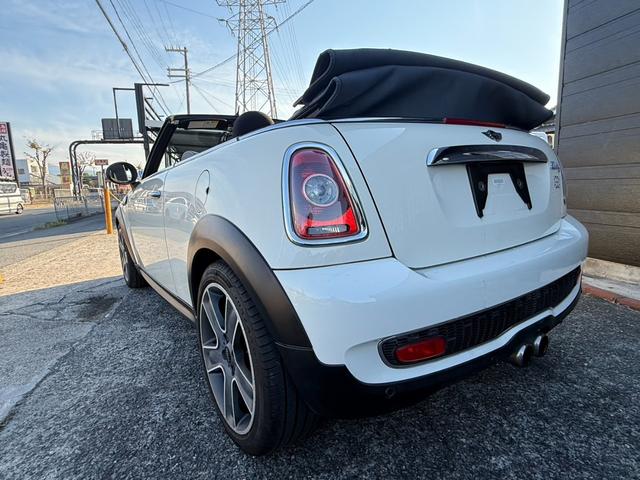 ＭＩＮＩ クーパーＳ　コンバーチブル　車検整備付　ハーフレザーシート　ＥＴＣ付き　修復歴無　正規ディーラー車（68枚目）