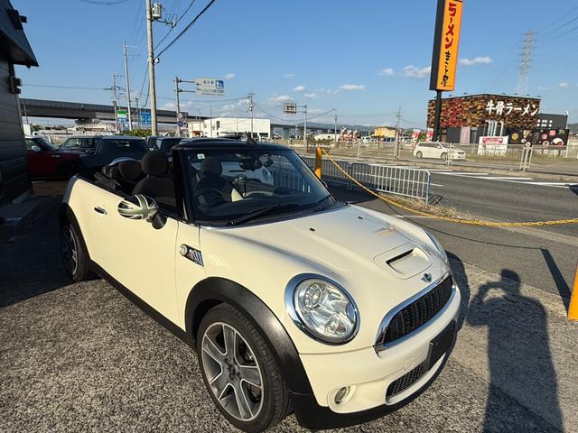 ＭＩＮＩ クーパーＳ　コンバーチブル　車検整備付　ハーフレザーシート　ＥＴＣ付き　修復歴無　正規ディーラー車（76枚目）
