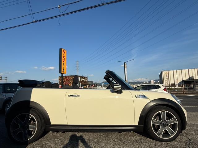 ＭＩＮＩ クーパーＳ　コンバーチブル　車検整備付　ハーフレザーシート　ＥＴＣ付き　修復歴無　正規ディーラー車（78枚目）