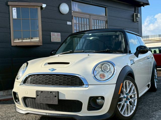MINI クーパーS 6速MT JCWフルエアロ サンルーフ ETC 車検整備付 社外エアクリ 修復歴無 正規ディーラー車 タイミングチェーン ステムシール交換(64枚目)