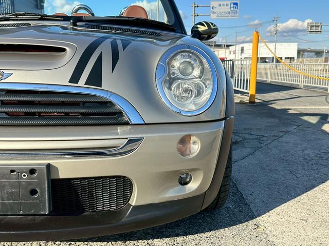 ＭＩＮＩ クーパーＳ　コンバーチブル　サイドウォーク　車検整備付　修復歴なし　正規ディーラー車　ＥＴＣ付き　レザーシート　タイミングチェーン　ステムシール交換（61枚目）
