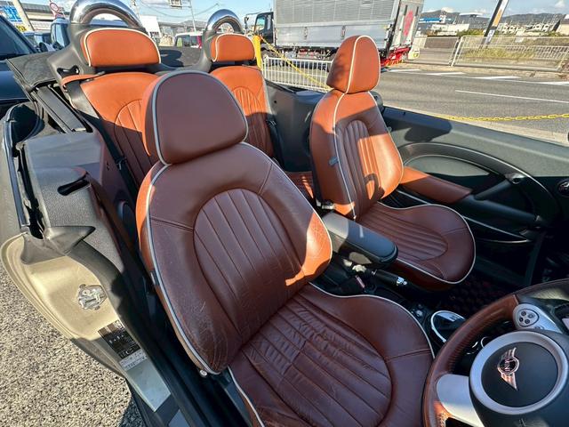ＭＩＮＩ クーパーＳ　コンバーチブル　サイドウォーク　車検整備付　修復歴なし　正規ディーラー車　ＥＴＣ付き　レザーシート　タイミングチェーン　ステムシール交換（70枚目）