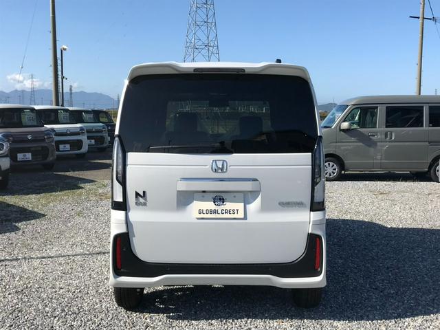 N-BOXカスタム ターボ ターボ 両側パワースライドドア パドルシフト 運転席・助手席シートヒーター ロールサンシェード シートバックテーブル Honda SENSING LEDヘッドライト 15インチAW USBポート(7枚目)