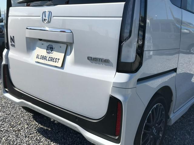 N-BOXカスタム ターボ ターボ 両側パワースライドドア パドルシフト 運転席・助手席シートヒーター ロールサンシェード シートバックテーブル Honda SENSING LEDヘッドライト 15インチAW USBポート(14枚目)