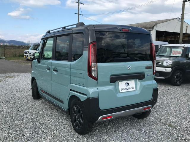 スペーシアギア ハイブリッドXZ 両側パワースライドドア ステアリングヒーター 運転席・助手席シートヒーター ルーフレール アダプティブクルーズコントロール ロールサンシェード USBポート ステアリングスイッチ シートバックテーブル(6枚目)