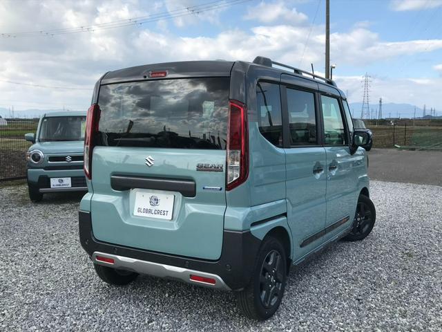 スペーシアギア ハイブリッドXZ 両側パワースライドドア ステアリングヒーター 運転席・助手席シートヒーター ルーフレール アダプティブクルーズコントロール ロールサンシェード USBポート ステアリングスイッチ シートバックテーブル(8枚目)