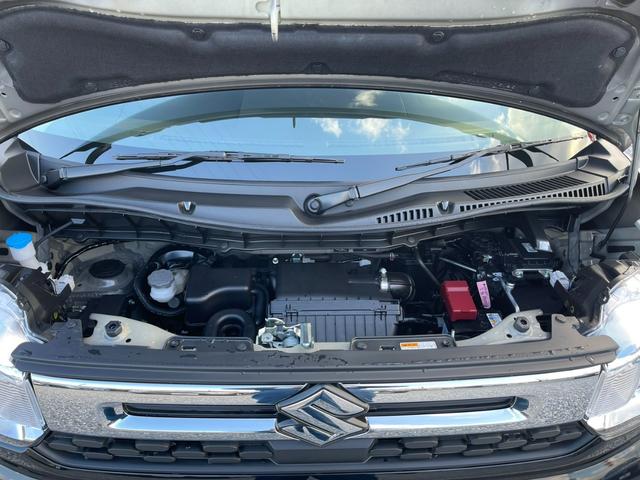 スペーシア ハイブリッドＧ　両側スライドドア　ステアリングスイッチ　キーレスプッシュスタートシステム　電動格納式リモコンドアミラー　マルチインフォメーションディスプレイ　オートライト　フルオートエアコン　アイドリングストップ（48枚目）