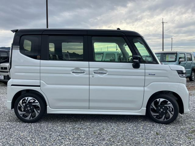 スペーシアカスタム ハイブリッドＸＳターボ　ヘッドアップディスプレイ　アダプティブクルーズコントロール　フルＬＥＤ　スリムサーキュレーター　前席シートヒーター　ステアリングヒーター　両側パワースライドドア　オットマン　１５インチＡＷ（5枚目）