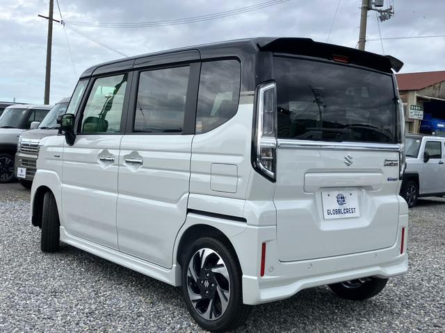 スペーシアカスタム ハイブリッドＸＳターボ　ヘッドアップディスプレイ　アダプティブクルーズコントロール　フルＬＥＤ　スリムサーキュレーター　前席シートヒーター　ステアリングヒーター　両側パワースライドドア　オットマン　１５インチＡＷ（8枚目）