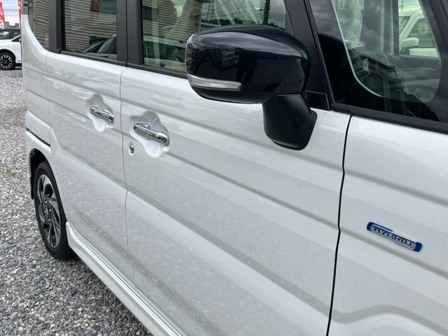 スペーシアカスタム ハイブリッドＸＳターボ　ヘッドアップディスプレイ　アダプティブクルーズコントロール　フルＬＥＤ　スリムサーキュレーター　前席シートヒーター　ステアリングヒーター　両側パワースライドドア　オットマン　１５インチＡＷ（13枚目）