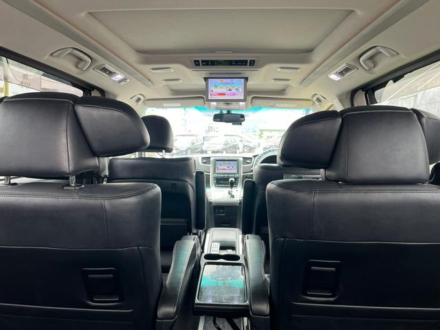 3.5Z Gエディション モデリスタエアロ オットマン 後席モニター フルセグ テレビ ETC オットマンサンルーフ メモリーシート 革シート 7人乗り Bluetooth機能(62枚目)