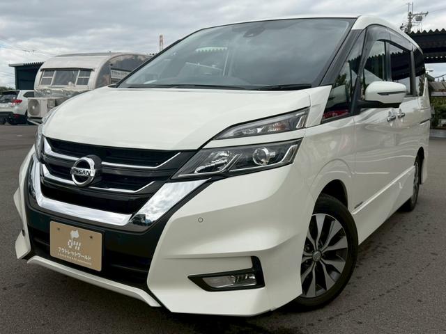 セレナ ハイウェイスター VセレクションII 車両品質評価書付 アラウンドビューモニター 純正フリップダウンモニター インテリジェントルームミラー プロパイロット 純正9インチナビ フルセグテレビ 両側パワースライドドア LEDヘッドライト(7枚目)