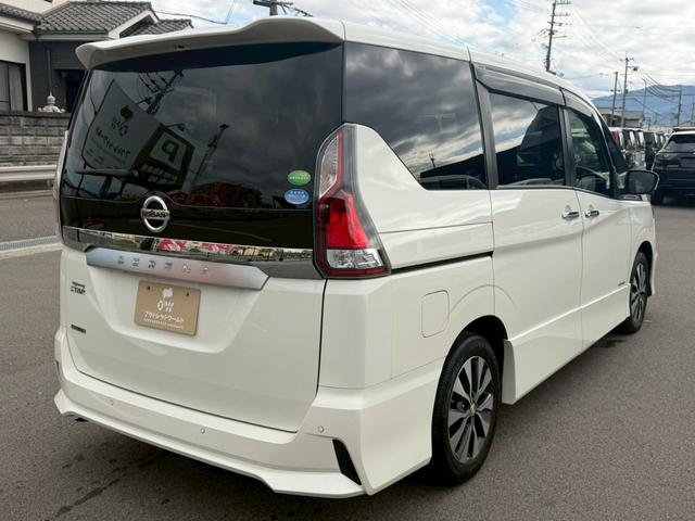 セレナ ハイウェイスター VセレクションII 車両品質評価書付 アラウンドビューモニター 純正フリップダウンモニター インテリジェントルームミラー プロパイロット 純正9インチナビ フルセグテレビ 両側パワースライドドア LEDヘッドライト(11枚目)