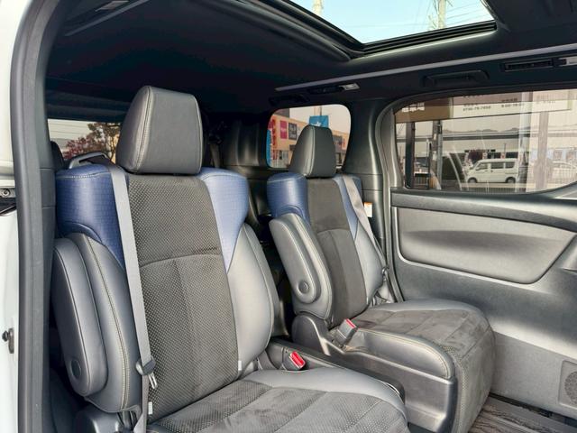 ヴェルファイア ２．５Ｚ　Ａエディション　ゴールデンアイズ　モデリスタフルエアロ　助手席スーパーロングスライド　フリップダウン　ツインムーンルーフ　両側パワースライド　パワーバックドア　クルーズコントロール　ビルトインＥＴＣ　ディーラーオプション１０インチナビ（56枚目）