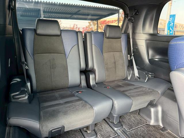 ヴェルファイア ２．５Ｚ　Ａエディション　ゴールデンアイズ　モデリスタフルエアロ　助手席スーパーロングスライド　フリップダウン　ツインムーンルーフ　両側パワースライド　パワーバックドア　クルーズコントロール　ビルトインＥＴＣ　ディーラーオプション１０インチナビ（60枚目）