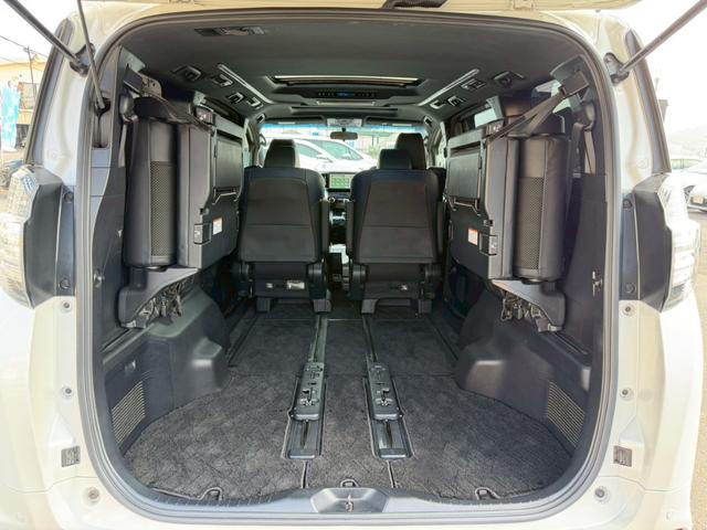 ヴェルファイア ２．５Ｚ　Ａエディション　ゴールデンアイズ　モデリスタフルエアロ　助手席スーパーロングスライド　フリップダウン　ツインムーンルーフ　両側パワースライド　パワーバックドア　クルーズコントロール　ビルトインＥＴＣ　ディーラーオプション１０インチナビ（65枚目）