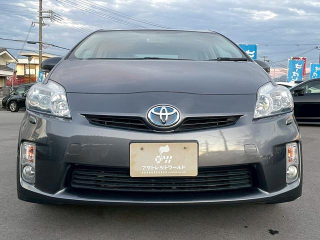 プリウス S LEDエディション 車両品質評価書付 バックカメラ 障害物センサー ワンセグチューナー ETC DVD/CD Bluetooth スマートキー 電動格納ミラー 全席パワーウインドウ シルバーメタリック カーナビゲーション(8枚目)