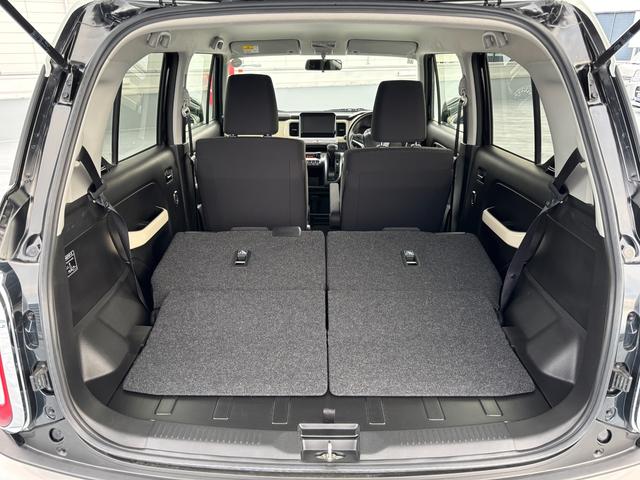 クロスビー ＨＹＢＲＩＤ　ＭＸ　３型　／　社用車　黒／白ツートンカラー　フロントシートヒーター　オートライト　パワーウインドー　キーレスエントリー　パドルシフト　純正１６インチアルミホイール　シート下収納ＢＯＸ　スズキ認定中古車　全国保証（44枚目）